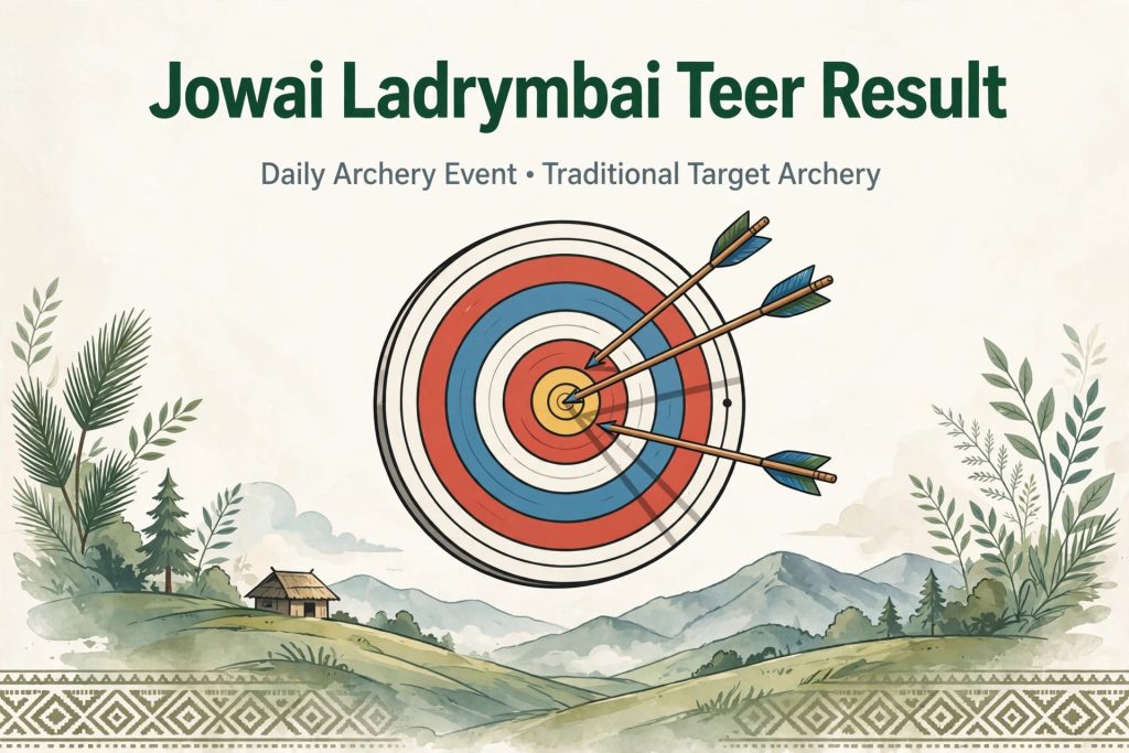 Jowai Ladrymbai Teer Result - Check FR SR Daily