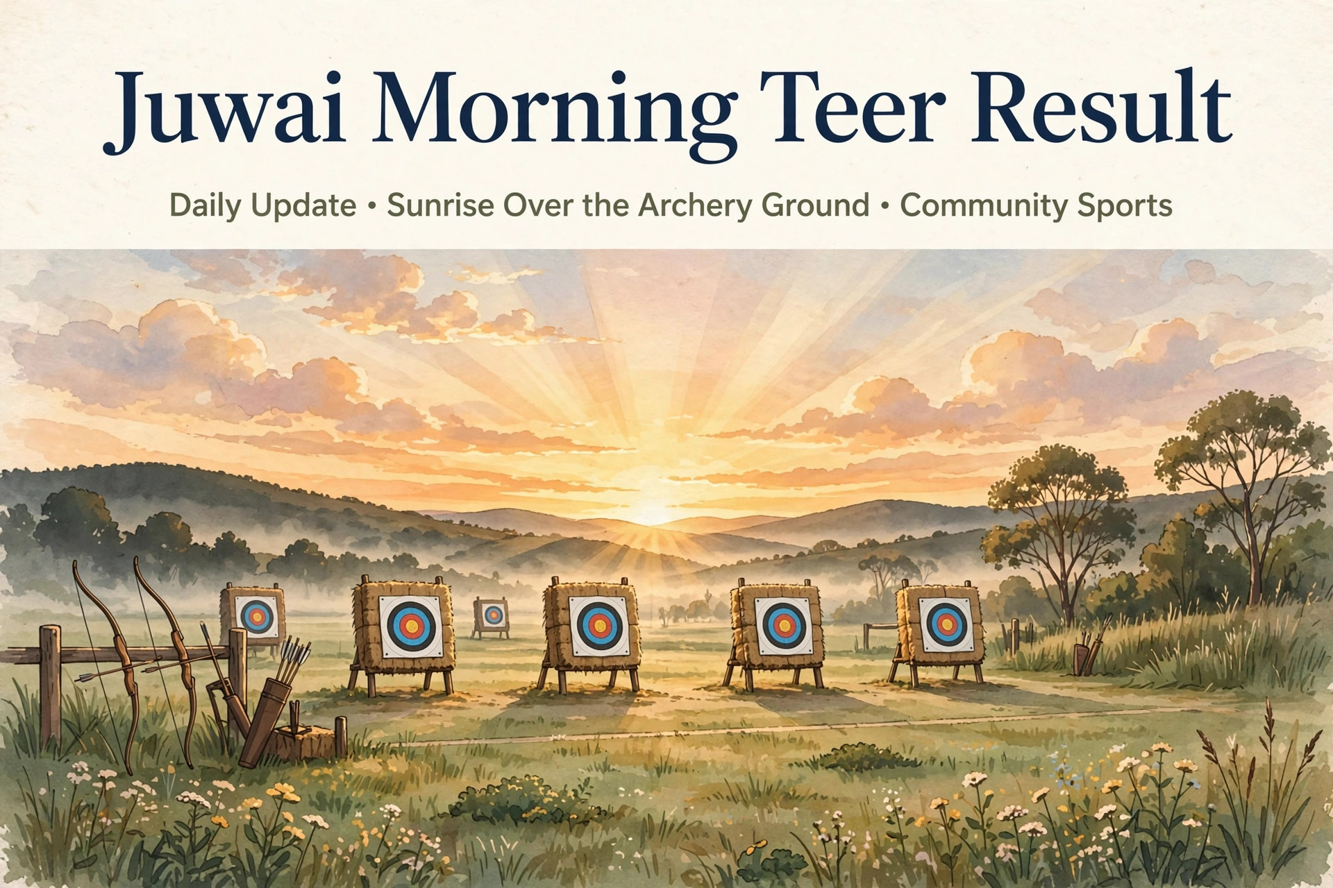 Juwai morning teer result guide with FR and SR round timing details