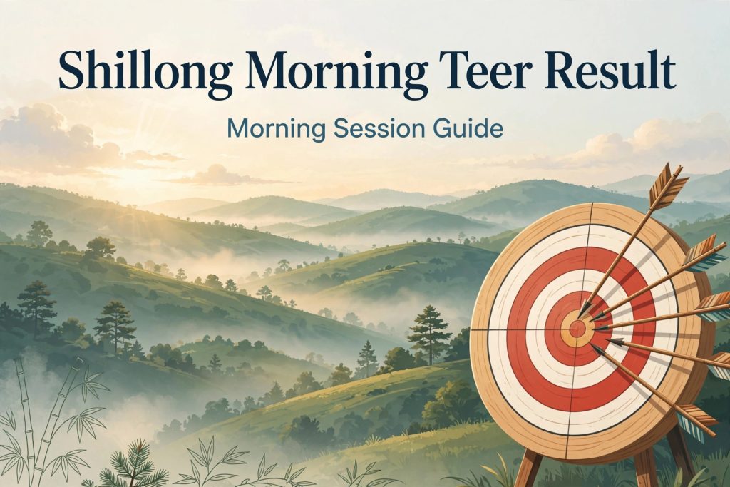 Shillong Morning Teer Result - FR SR Timing Guide