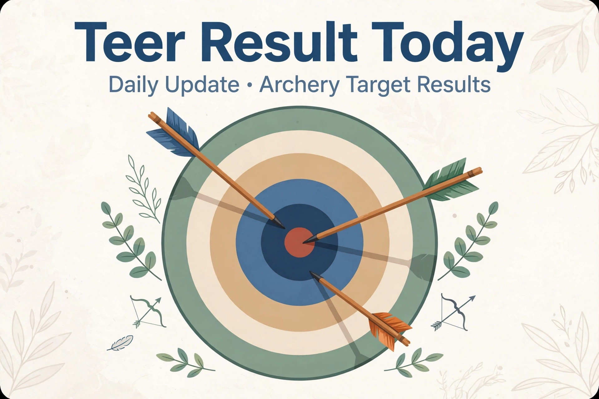 Teer result today daily updates for Shillong, Juwai and Khanapara markets